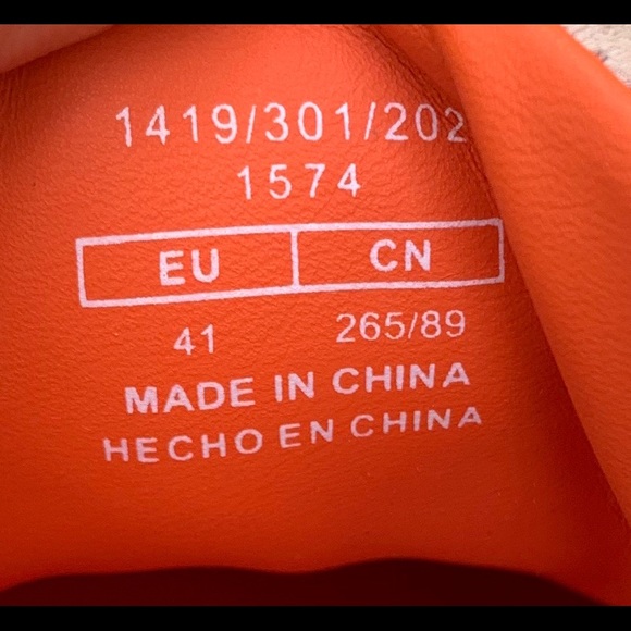 Zara 3 inch Contrasting colors flatform sneakers - Picture 7 of 8